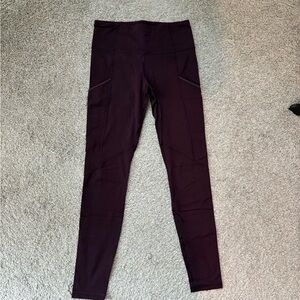 Lululemon Dark Purple Leggings